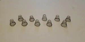 Lionel Pickup Roller Conical Stainless Steel Springs TCL-45 Total 10 springs - Picture 1 of 3