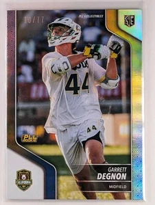 Garrett Degnon 2024 Premier Lacrosse PLL #13 Blue Parallel Card #10 /77 RC - Bild 1 von 2
