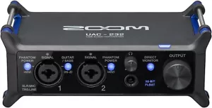 Zoom UAC-232 USB 2.0 Audio Interface NEW - Picture 1 of 1