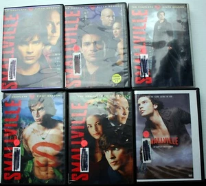 Posten 6 SMALLVILLE DVD komplette Serie Staffeln 1, 3-6, 9 Perry White Lex Luthor - Bild 1 von 4