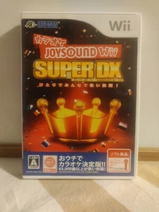 KARAOKE JOYSOUND SUPER DX Nintendo Wii Japan Import Canadian Seller ๐จ๐ฆ๐ - Picture 1 of 3