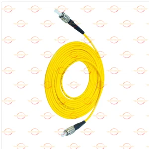 2pcs NEW 15M FC to ST SM Simplex 9/125 3.0mm Fiber Optic Patch Cord Jumper Cable - Picture 1 of 10