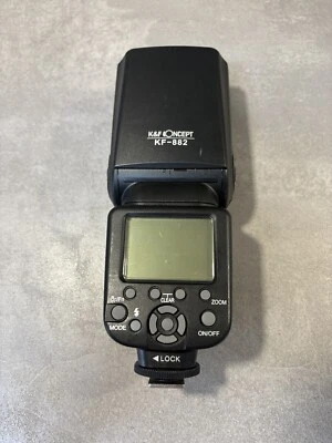 K&F Concept Canon Blitz KF-882 1/8000 HSS LZ 58 - Getestet  - Image 1 of 4