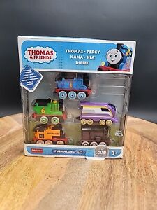 Thomas & Friends Push Along Trains 5 pack w/ Percy, Kana, Nia, Diesel HBY23
