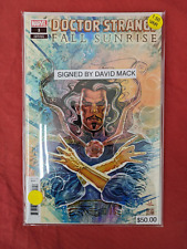 DOCTOR STRANGE FALL SUNRISE #1 - 1:50 VARIANT  - NM, SIGNED BY DAVID MACK!