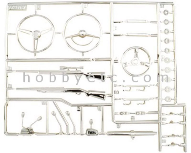 Axial AX80047 Interior Details Parts Tree AX10 Scorpion RR10 Bomber (Chrome) - Image 1 of 1