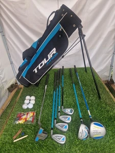 Dunlop Tour Junior Golf Club Set & Carry Bag - 7 - 10  Years - Right Handed - Picture 1 of 15