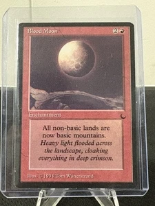 Magic The Gathering MTG - The Dark - Blood Moon LP - Picture 1 of 6
