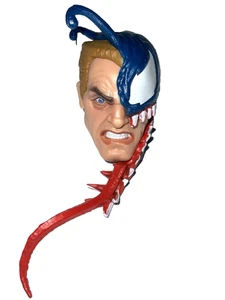 Marvel Legends VENOM EDDIE BROCK HEAD Long Tongue Gamerverse Captain America - Picture 1 of 9
