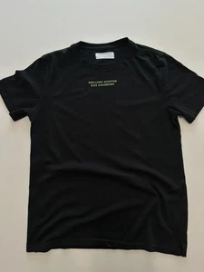 Seek Discomfort Medium Schwarz Vintage T-Shirt Streetwear Grafik Vintage - Bild 1 von 7