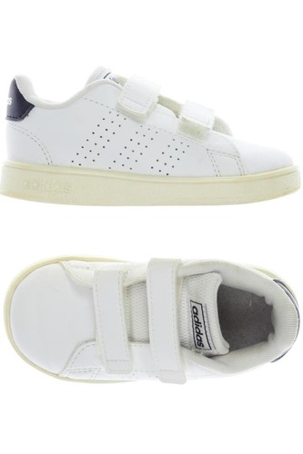 Adidas scarpa da bambino ragazzo sneaker sandalo scarpa bassa taglia EU 22 bianco #effv5va