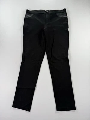 Pantalón DKNY TAPERED - Grande W32 L32 - Negro - Excelente Estado - Mujer’s Foto 1 de 4