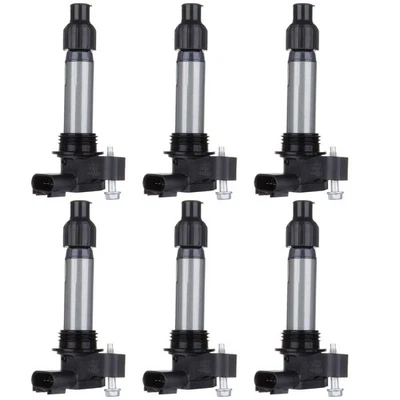 Bobina de encendido de 6 piezas para Buick Lacrosse Cadillac SRX CTS Chevy Camaro Impala GMC Foto 1 de 4