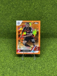 2022-23 Topps UEFA Club Competitions /50 Pierre Kalulu #93 Orange RC - Picture 1 of 2
