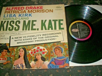 KISS ME KATE STAGE SOUNDTRACK CAPITOL T1267 ALFRED DRAKE LISA KIRK HAROLD LANG - Image 1 of 4