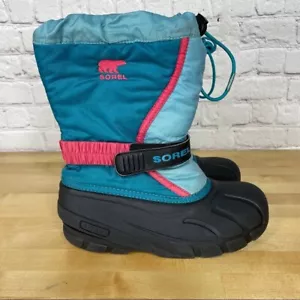 Sorel Flurry Insulated Waterproof Winter Snow Boots Girl’s Size 3 - Picture 1 of 6
