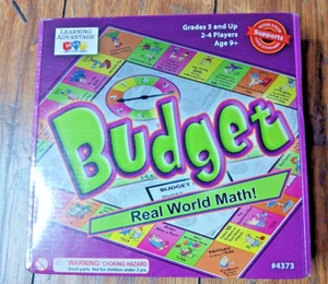 Budget Real World Math Board Game Learning Advantage New Sealed Grades 5 & Up - Picture 1 of 2