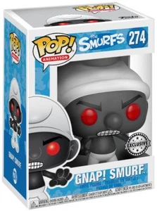 Gnap! Black Smurf Schlumpf Smurfs Schlümpfe POP! Animation #274 Figur Funko - Bild 1 von 1