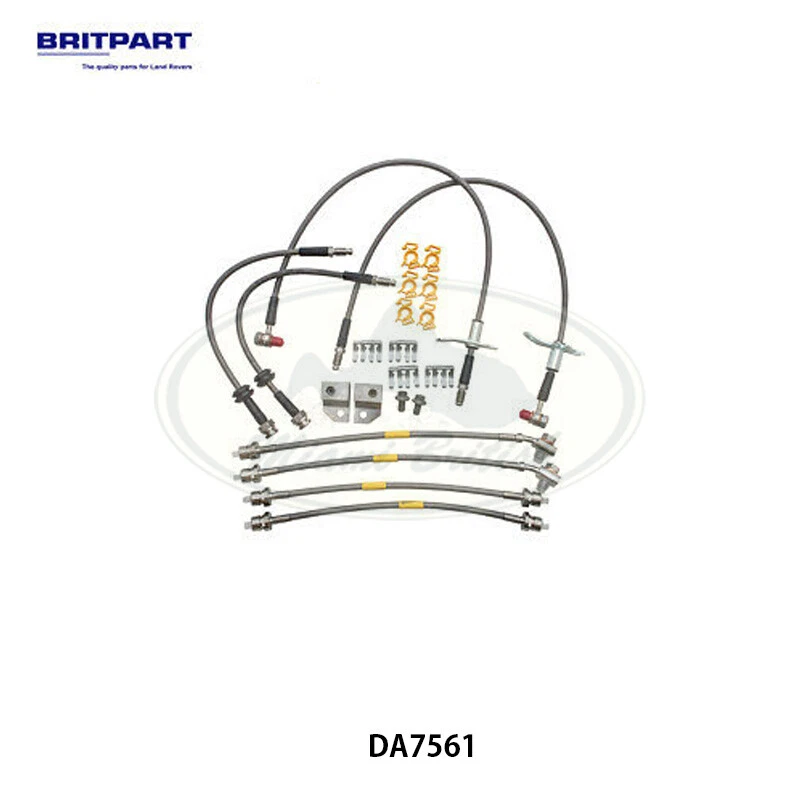 LAND ROVER BRAKE HOSE KIT LR3 LR4 RANGE SPORT 06-09 DA7561 BRITPART - Image 1 of 1