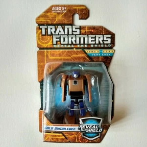 TRANSFORMERS REVEAL THE SHIELD: GOLD BUMBLEBEE (GOLDBUG) HASBRO 2010, 7 cm - Foto 1 di 3