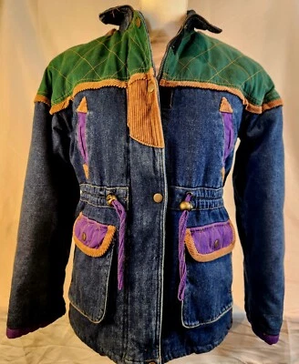 Street Worn Vintage 80's Women's Denim Jacket Size 8 - Image 1 of 4