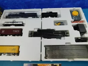 F07 Mehano H0 Komplettset US Baltimore & Ohio Dampflok + Güterwagen DC OVP TOP - Bild 1 von 7