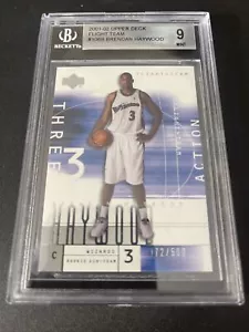 2001-02 Flight Team Brendan Haywood Carta da basket 472/500 - Foto 1 di 3