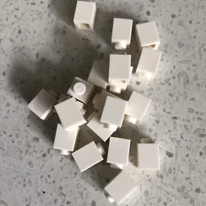 NEW - 20 x Genuine LEGO Brick 1 X1 White - Picture 1 of 3