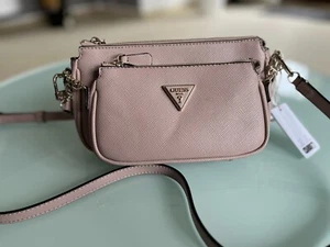 GUESS Damen Handtasche Noelle Mini ZG787971 NEU UVP: 125,00€ rosewood - Bild 1 von 4