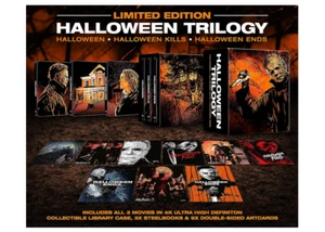 Halloween/Halloween Kills/Halloween Ends Limited Edition Steelbook 4K Ultra HD - Bild 1 von 1