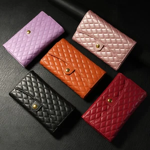 For iPhone 16 15 Plus 14 Pro 12 13 Pro Max 11 8 SE XR Zip Wallet Case Flip Cover - Picture 1 of 17