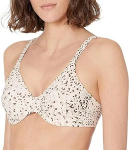 Bali 3383 Women's Passion for Comfort Underwire Bra Sandshell Animal Size: 36D - Picture 1 of 11