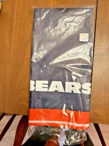 Chicago Bears Plastic Tablecover Table Cloth 54 Inch X 102 Inch, 8 1/2 x 4 1/2' - Picture 1 of 4