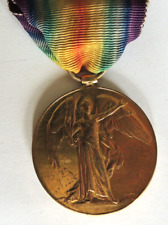 WW1 British Victory Medal Lieutenant Lt E G Prestridge Royal Navy Reserve RNR