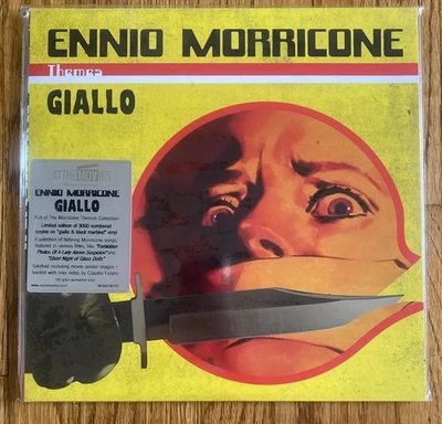 Ennio Morricone - Themes GIALLO Giallo & Black Vinyl Limited 2706/3000 2xLP - Image 1 of 4
