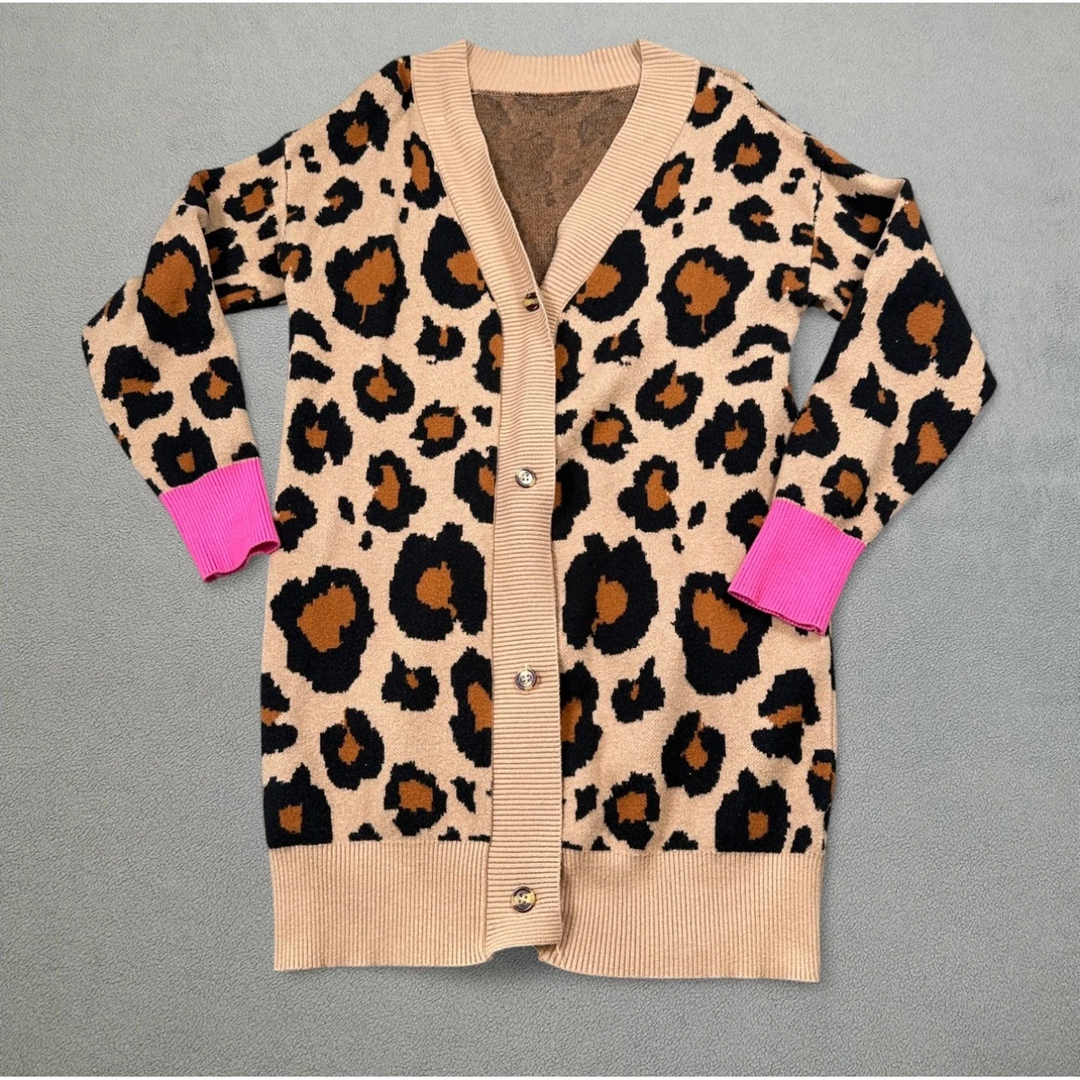 Leopard Cardigan for sale - eBay