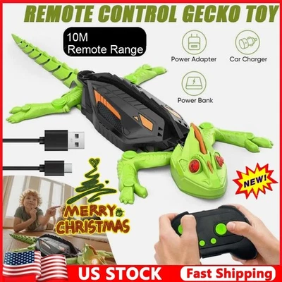 Wallcrawler Gecko Recargable Control Remoto Robot Wall Crawler 2025 Regalo de Navidad Foto 1 de 4