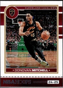 2024-25 Panini NBA Hoops Donovan Mitchell Cleveland Cavaliers - Picture 1 of 2