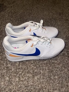 Size 11 - Nike Air Pegasus 89 Golf White Orange Peel Racer Blue - Picture 1 of 5
