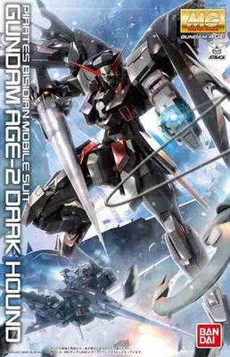 -=] BANDAI - Gundam MG 1/100 Age-2 Dark Hound Gunpla Model Kit [=- - Immagine 1 di 2