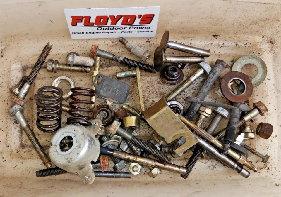 TORO 8-25 BRIGGS & STRATTON 195707-0421-E1 TUERCAS PERNOS GRIFOS ARANDELAS HERRAJES Foto 1 de 1