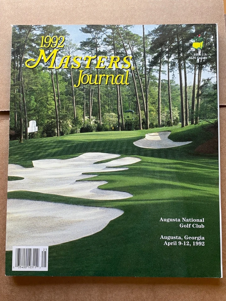 Masters Journal 1992 - Torneo Programa Oficial Augusta National Golf Club Foto 1 de 1