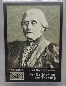 2008 Topps Mayo #158 Susan B. Anthony Women's Civil Rights Leader!