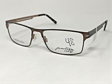 JUNCTION CITY “CASPER” Eyeglasses Frame 53-16-140 Brown Matte/Tortoise AJ99
