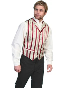 Chaleco clásico Scully Rangewear para hombre poliéster Mansfield RW168 - Imagen 1 de 2