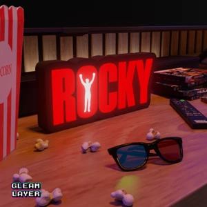 Rocky Balboa Movie Led Light Sign - Picture 1 of 5