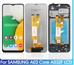 For Samsung A03 Core A032F SM-A032F/DS Touch Screen Digitizer Replacement+Frame - Picture 1 of 1