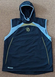 Adidas Thermo System Training Sleeveless Jacket Hooded Gilet Mens Size Medium - Picture 1 of 6