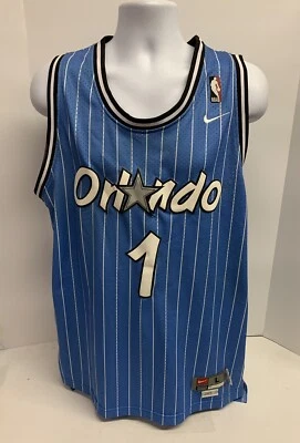Camiseta deportiva cosida auténtica de colección Nike Orlando Magic Penny Hardaway #1 para hombre talla grande Foto 1 de 4