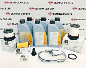 GENUINE MERCEDES A45 S 4MATIC 724.1 8G DCT 8 SPEED AUTO GEARBOX FILTERS OIL KIT - Picture 1 of 6